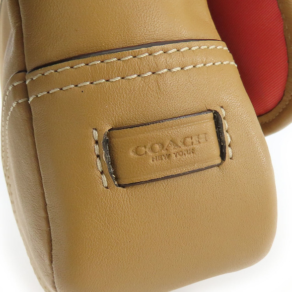 Coach USED COACH Leather Shoulder Bag F29763 Brown Leather Shoulder Bag F29763 - Picture 6 of 16